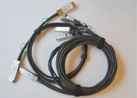 cable de cobre QSFP+ de la Directo-fijación pasiva de los 2M para Ethernet 40Gigabit